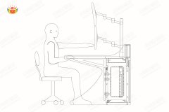 操作臺人體工程學設計亮點