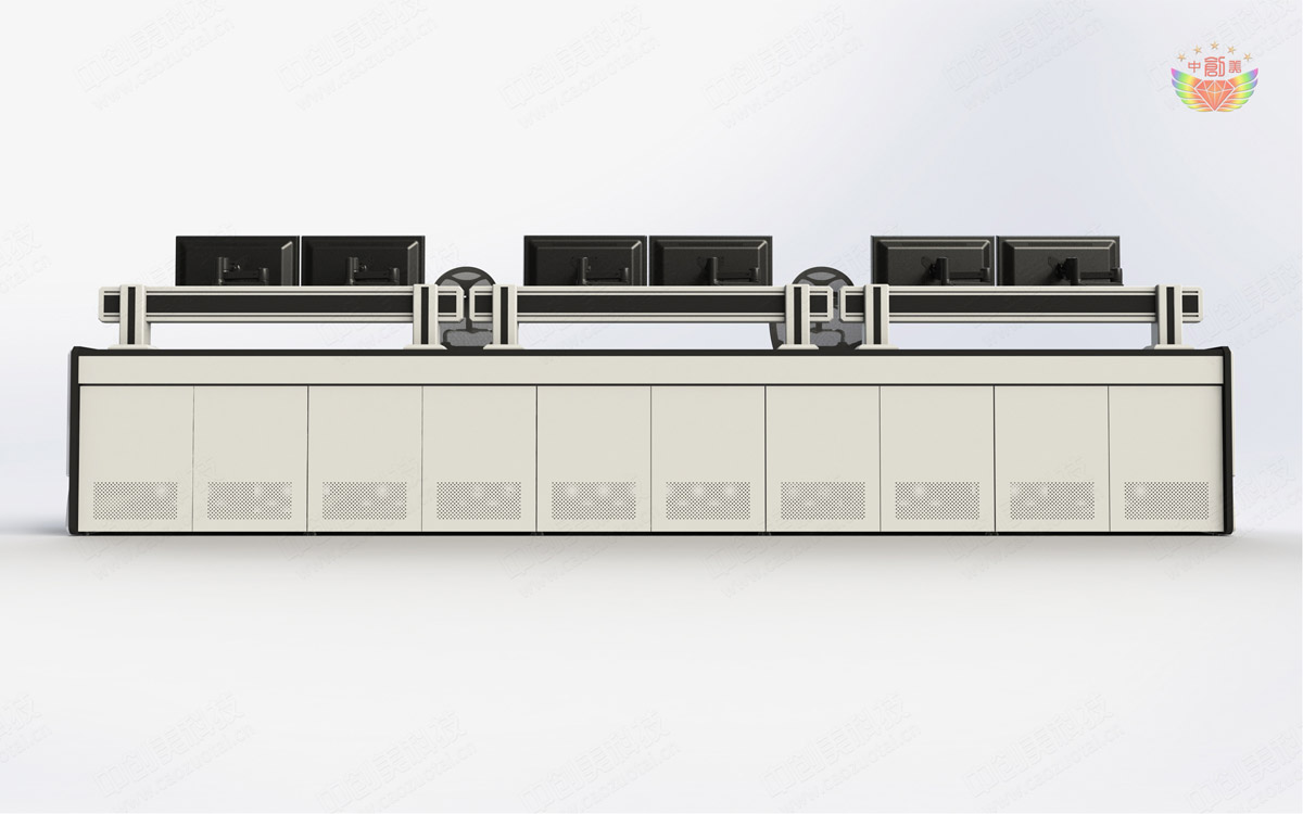 110指揮中心控制臺效果圖